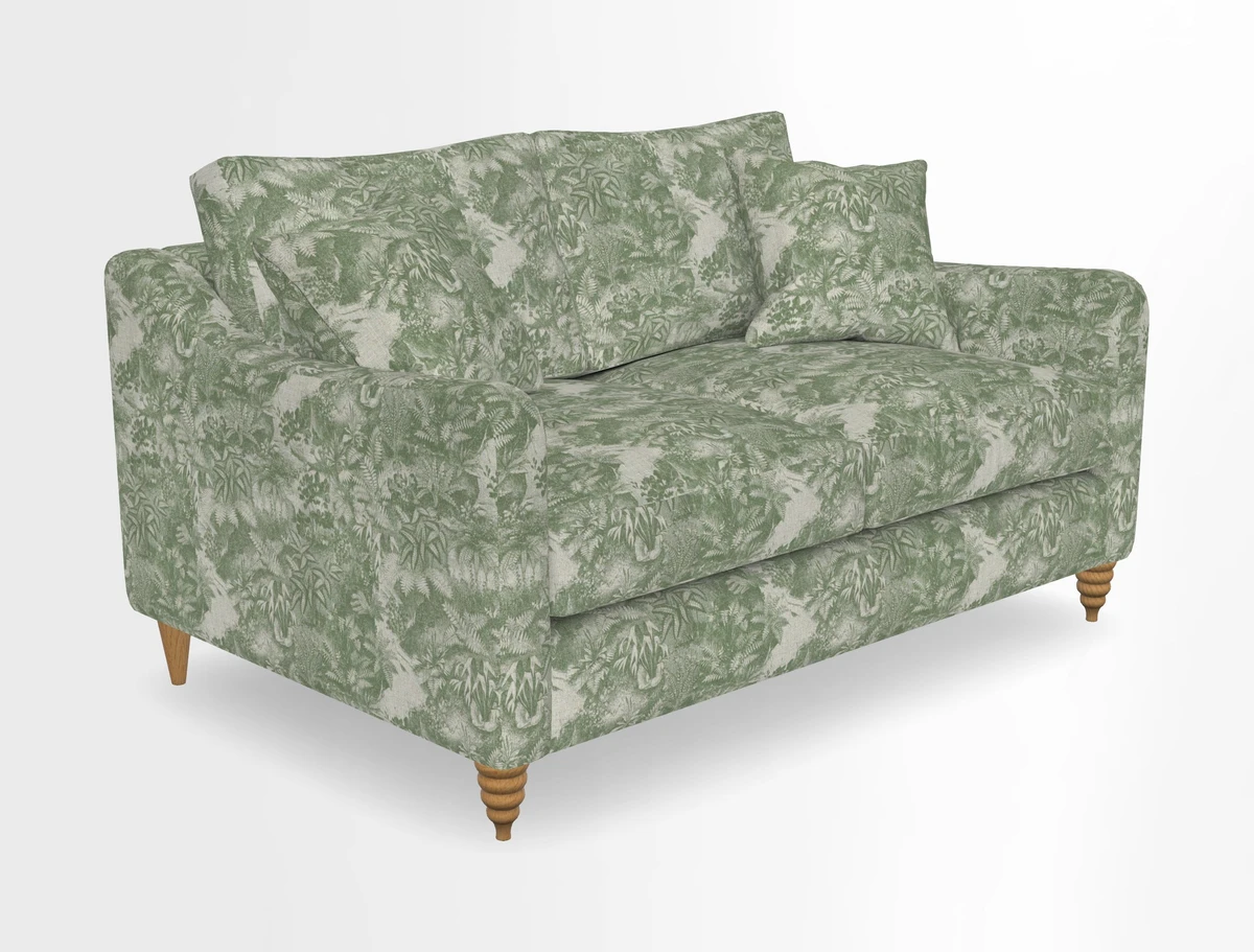 Rye 2 Seater Sofa in Herringbone Shadow