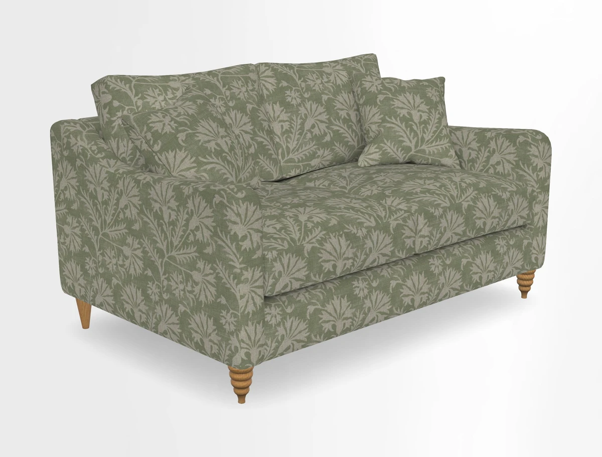 Rye 2 Seater Sofa in Herringbone Shadow