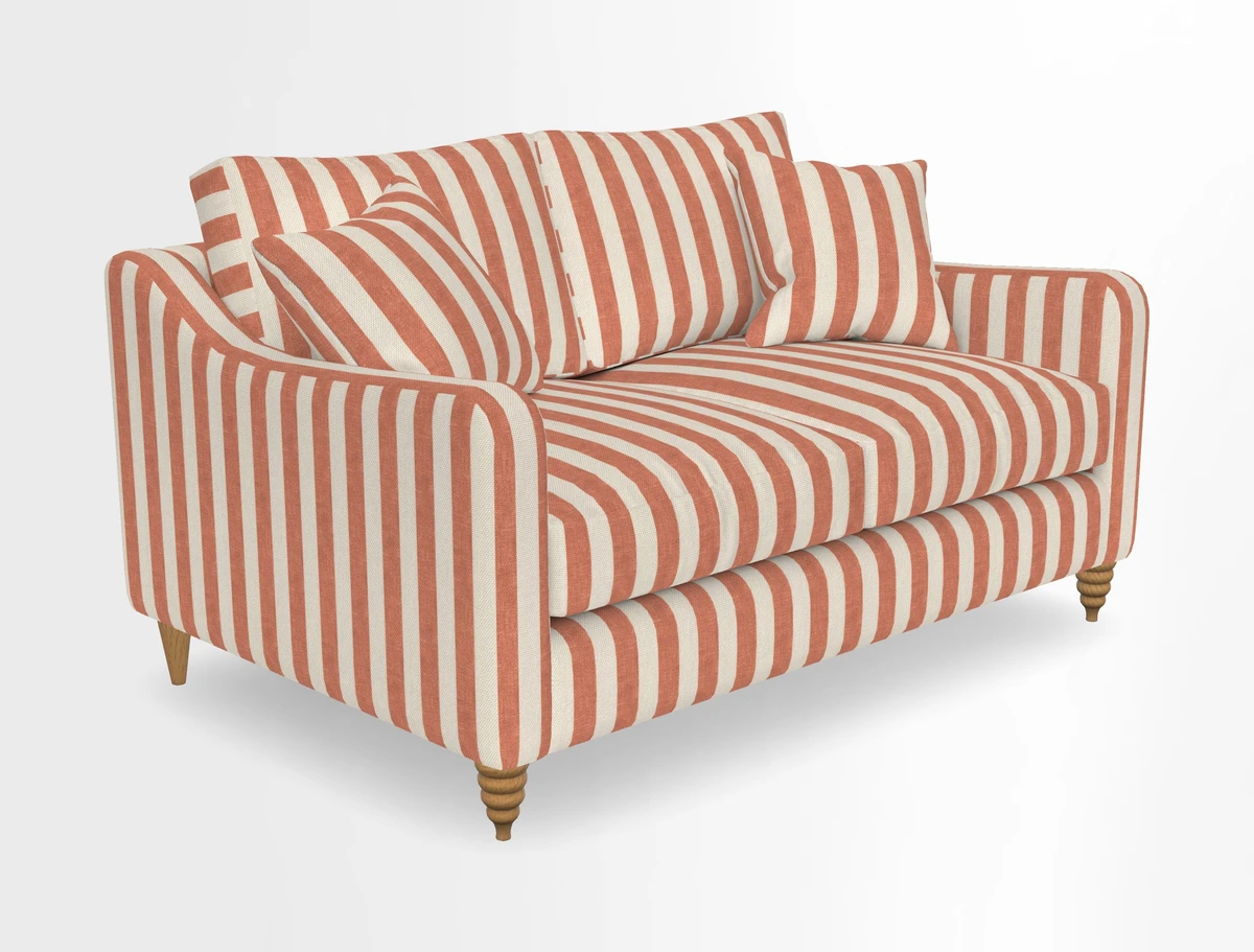 Rye 2 Seater Sofa in Herringbone Shadow