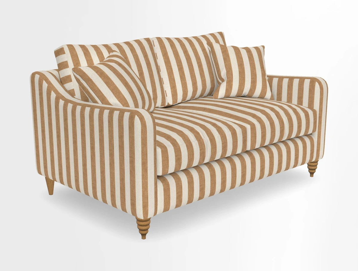 Rye 2 Seater Sofa in Herringbone Shadow