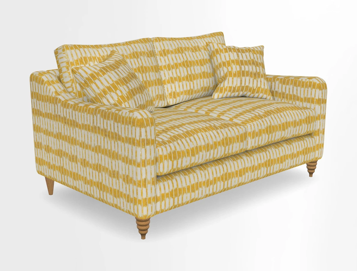 Rye 2 Seater Sofa in Herringbone Shadow