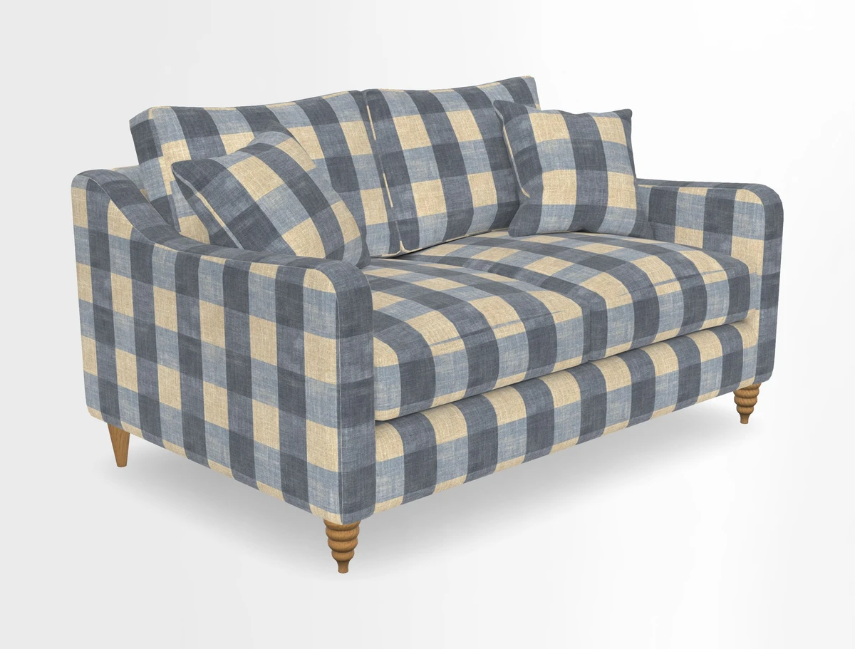 Rye 2 Seater Sofa in Herringbone Shadow