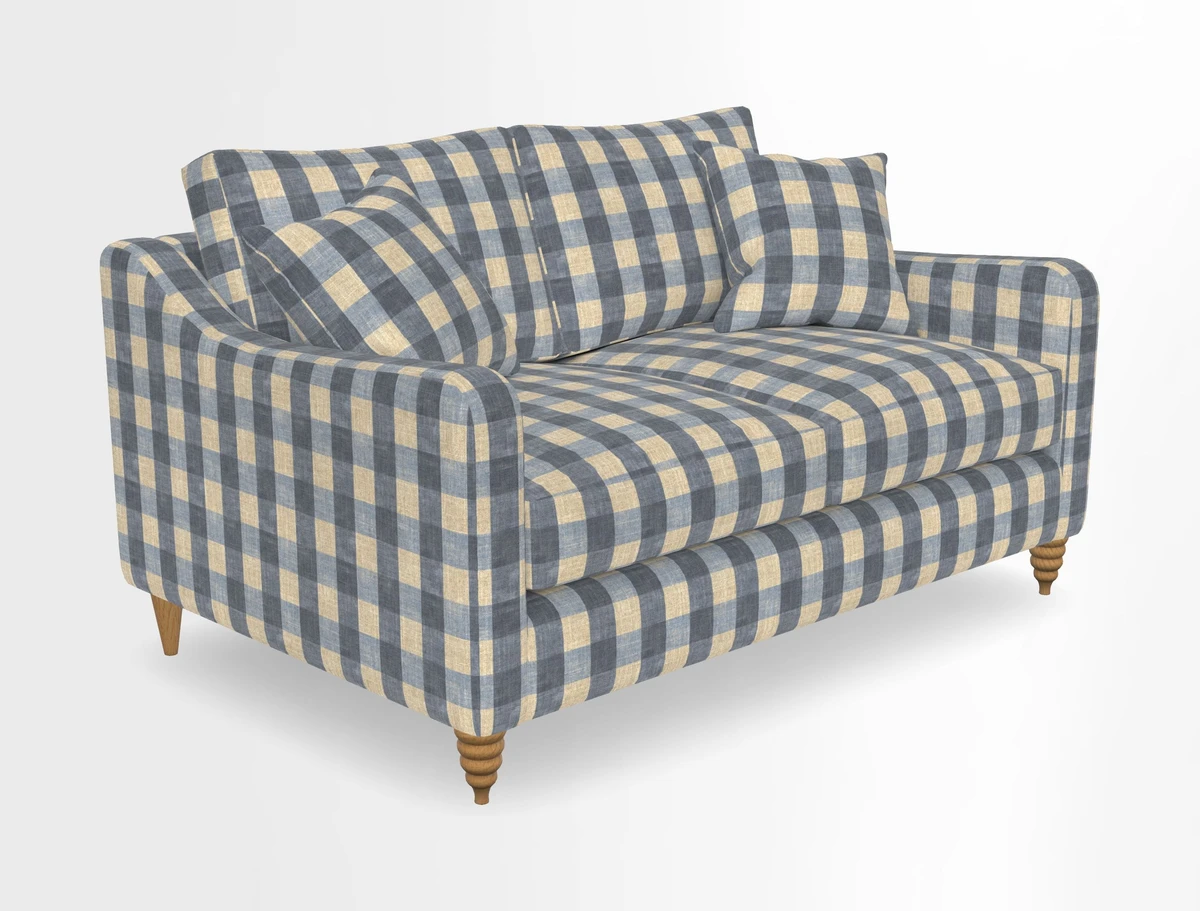 Rye 2 Seater Sofa in Herringbone Shadow