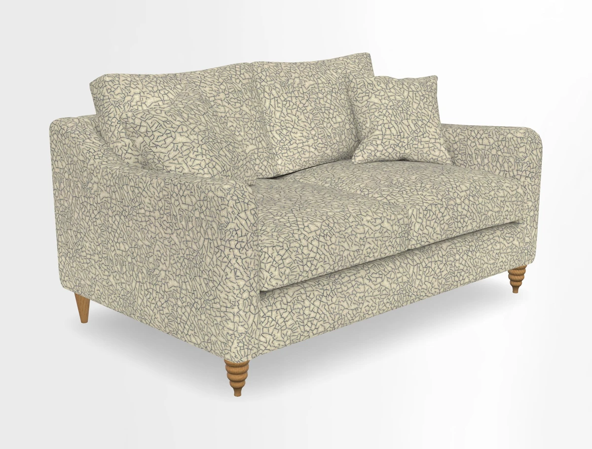Rye 2 Seater Sofa in Herringbone Shadow