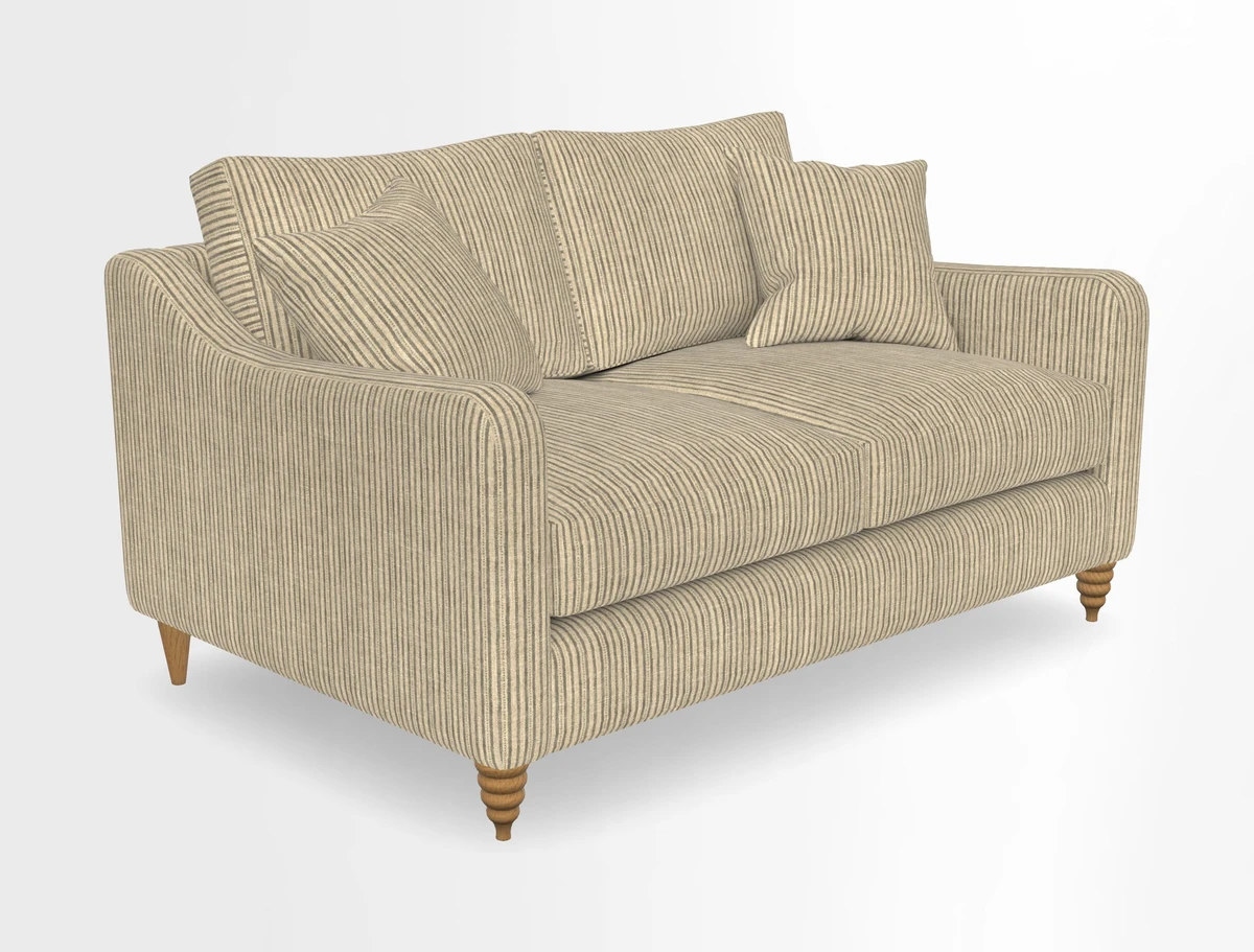 Rye 2 Seater Sofa in Herringbone Shadow