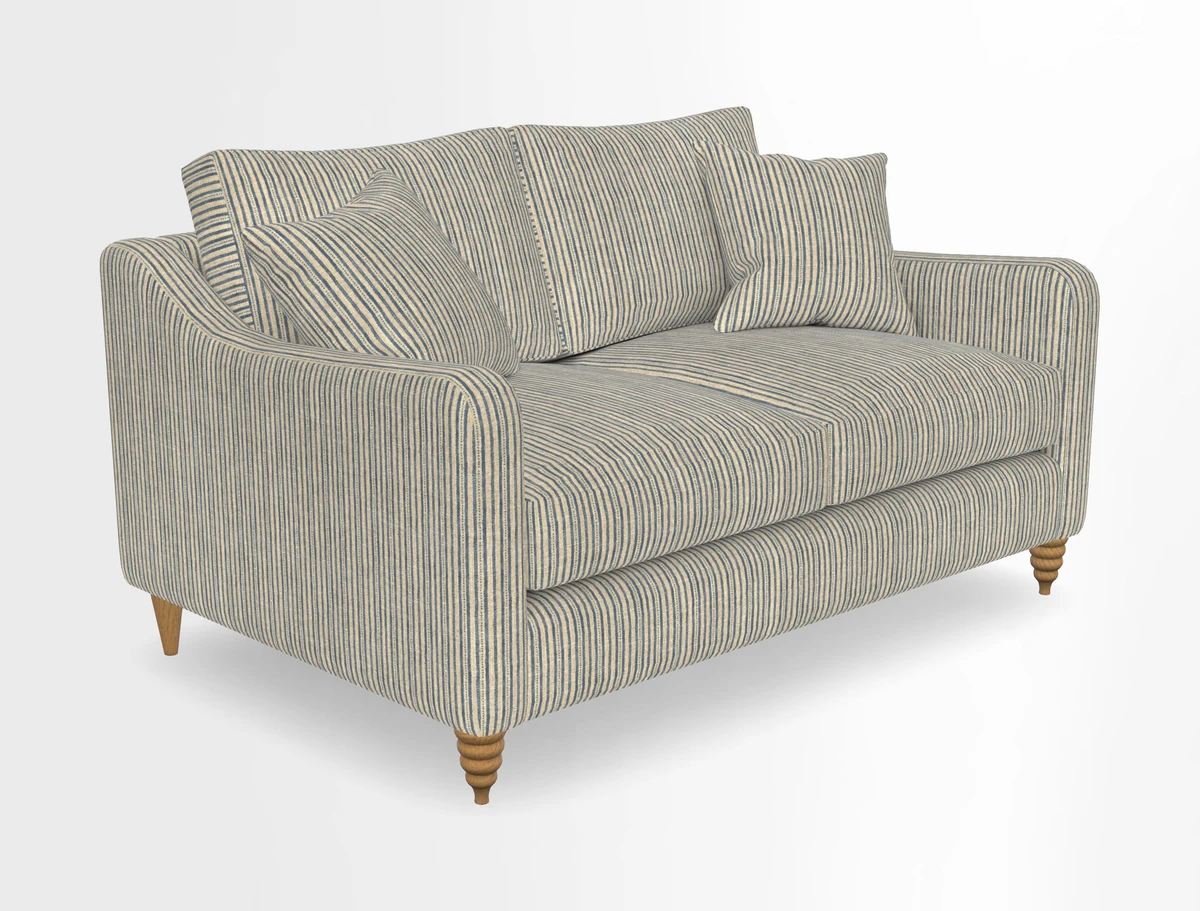Rye 2 Seater Sofa in Herringbone Shadow