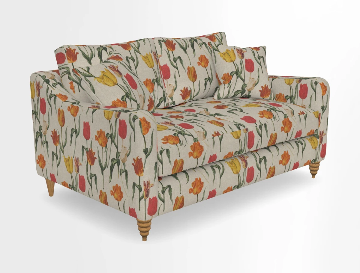 Rye 2 Seater Sofa in Herringbone Shadow