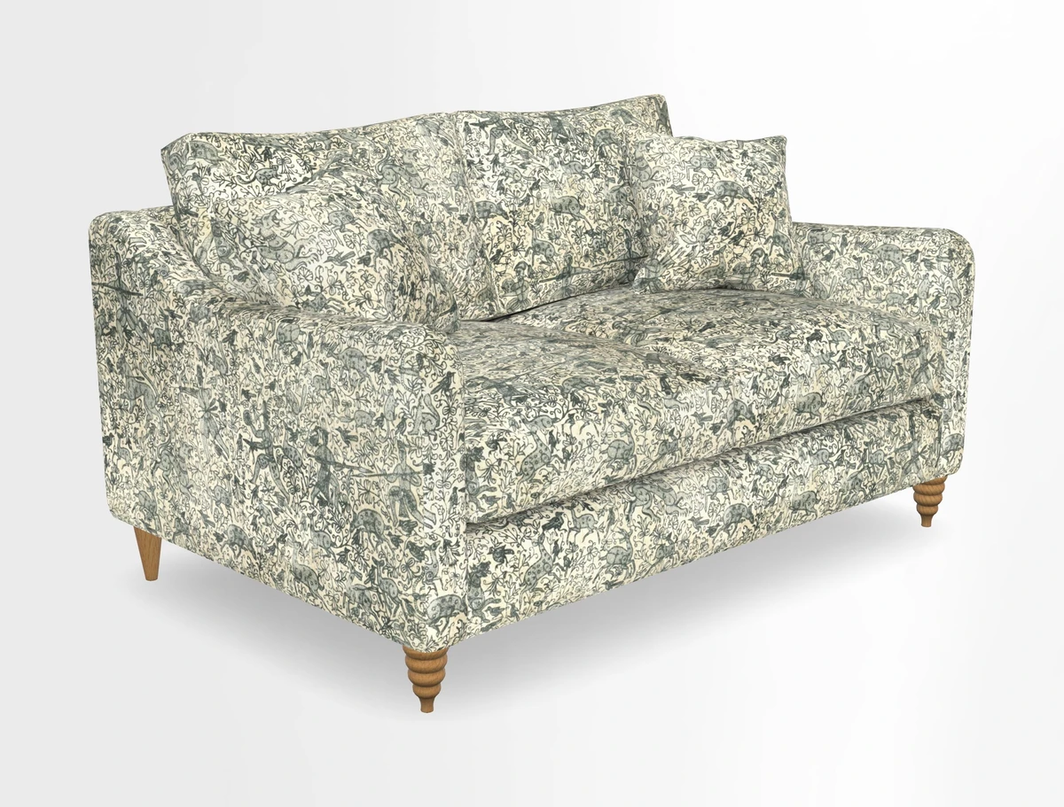 Rye 2 Seater Sofa in Herringbone Shadow