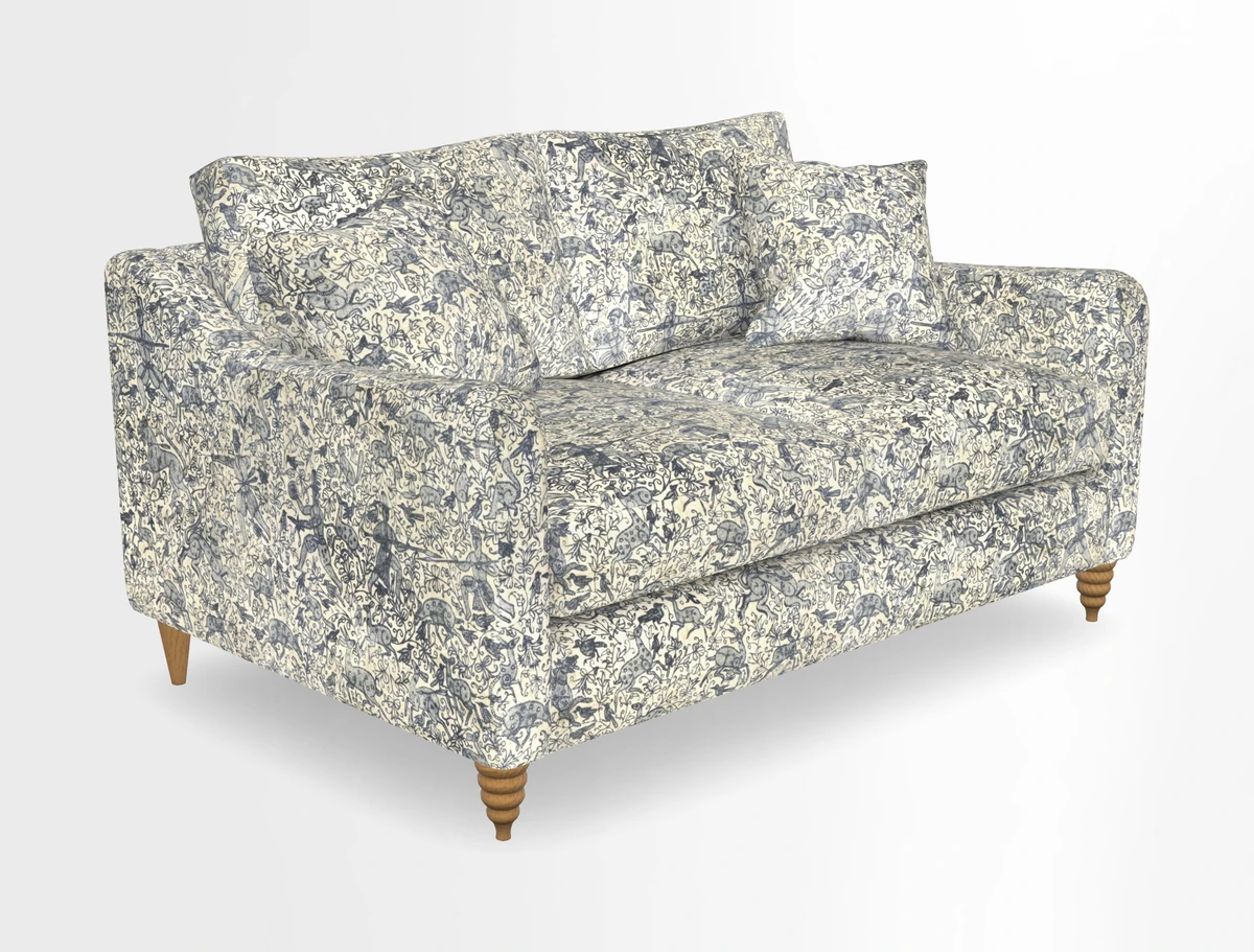 Rye 2 Seater Sofa in Herringbone Shadow