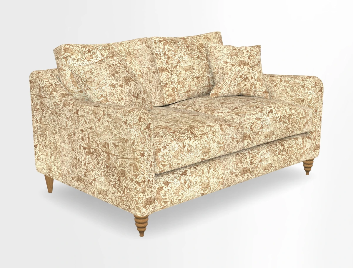 Rye 2 Seater Sofa in Herringbone Shadow