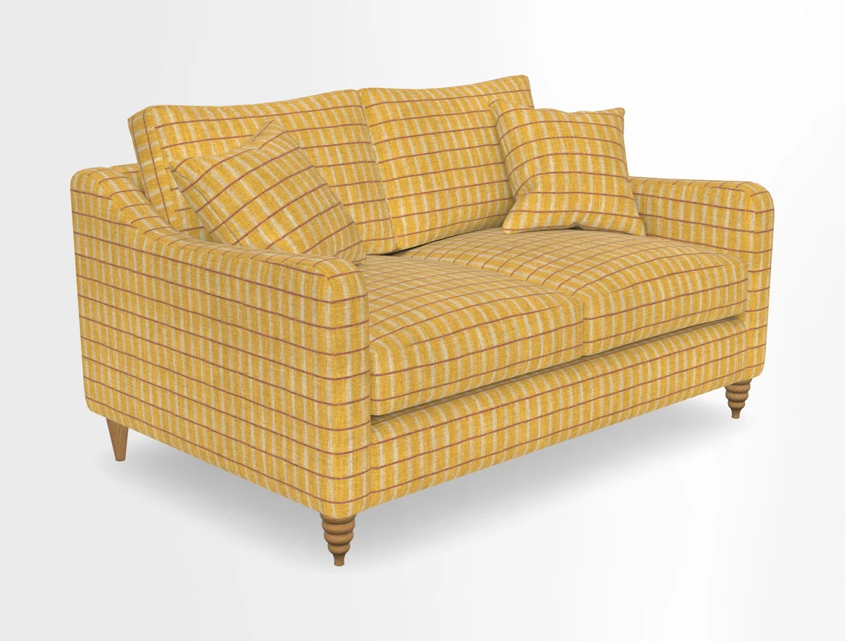 Rye 2 Seater Sofa in Herringbone Shadow