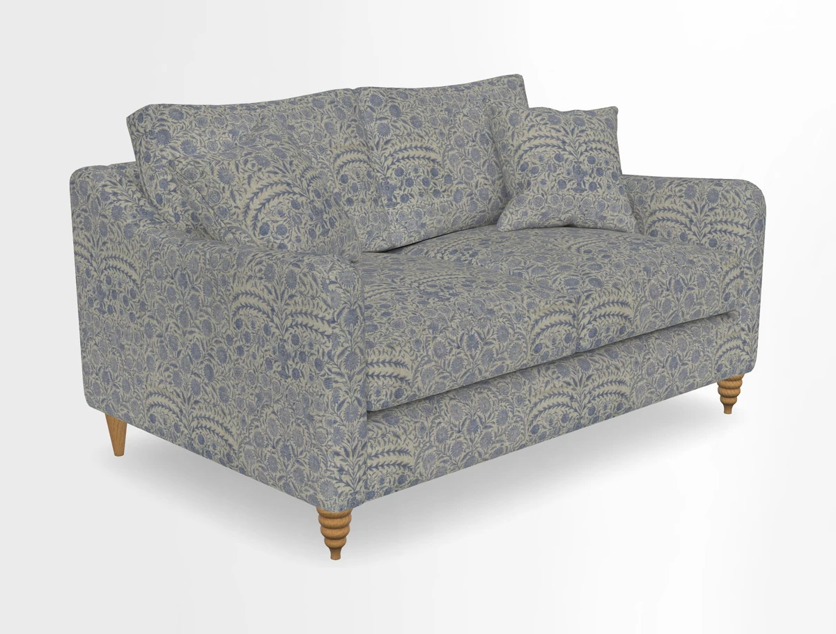 Rye 2 Seater Sofa in Herringbone Shadow