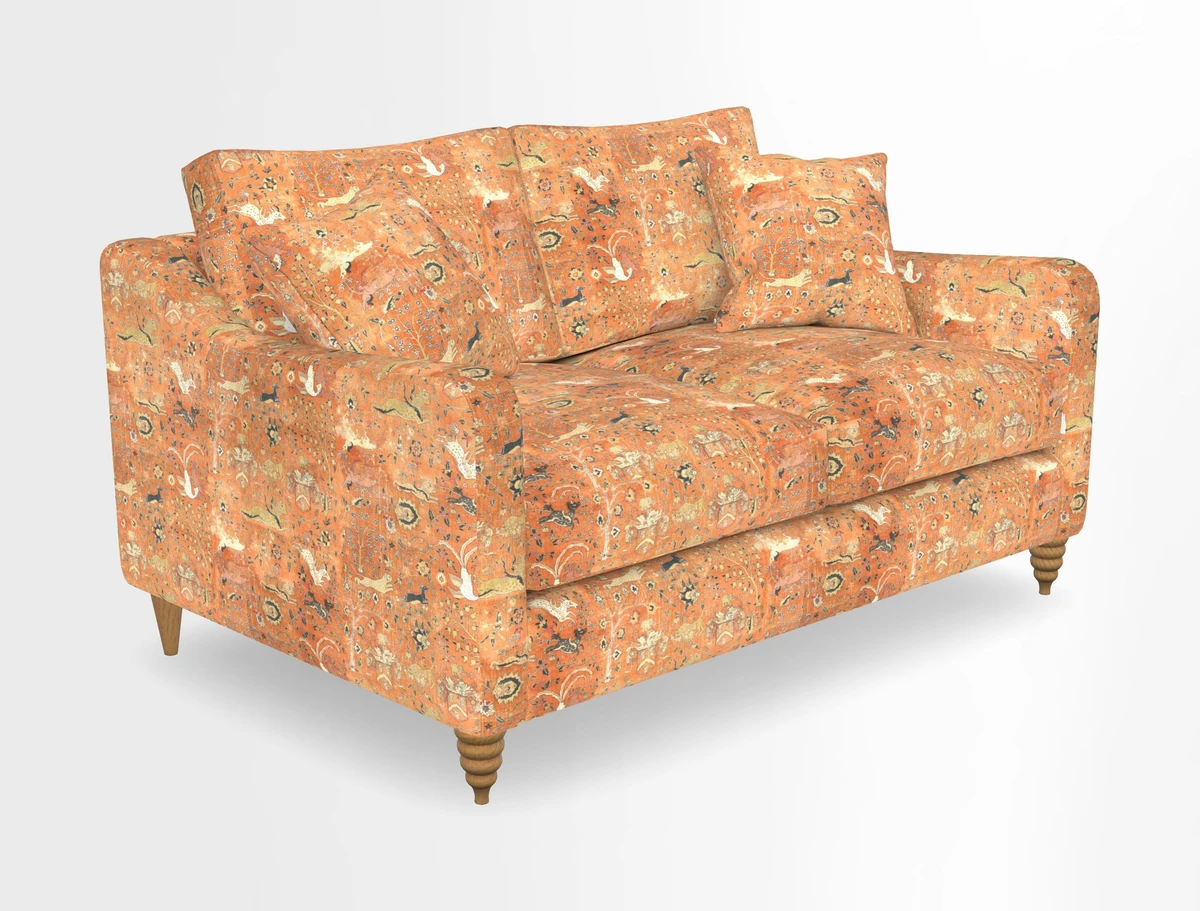Rye 2 Seater Sofa in Herringbone Shadow
