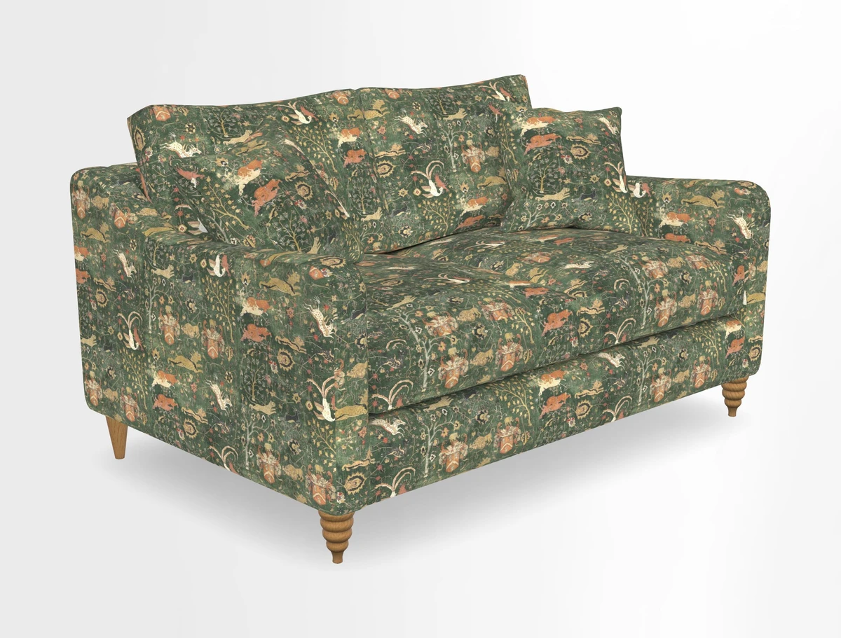 Rye 2 Seater Sofa in Herringbone Shadow