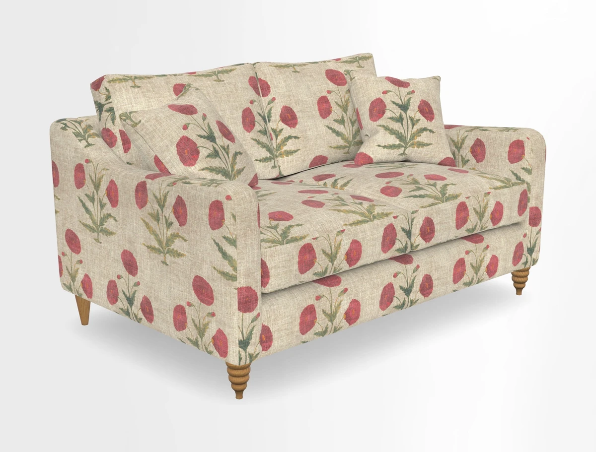 Rye 2 Seater Sofa in Herringbone Shadow