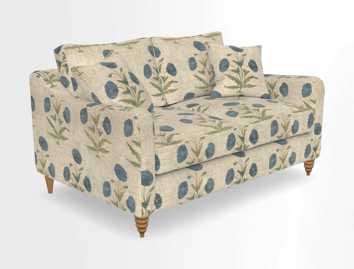 Rye 2 Seater Sofa in Herringbone Shadow