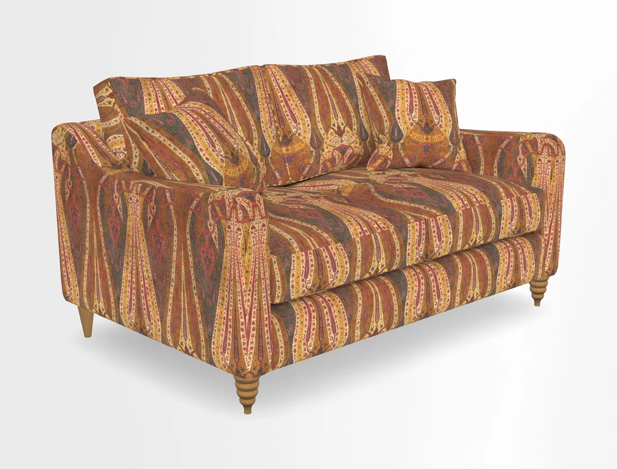 Rye 2 Seater Sofa in Herringbone Shadow