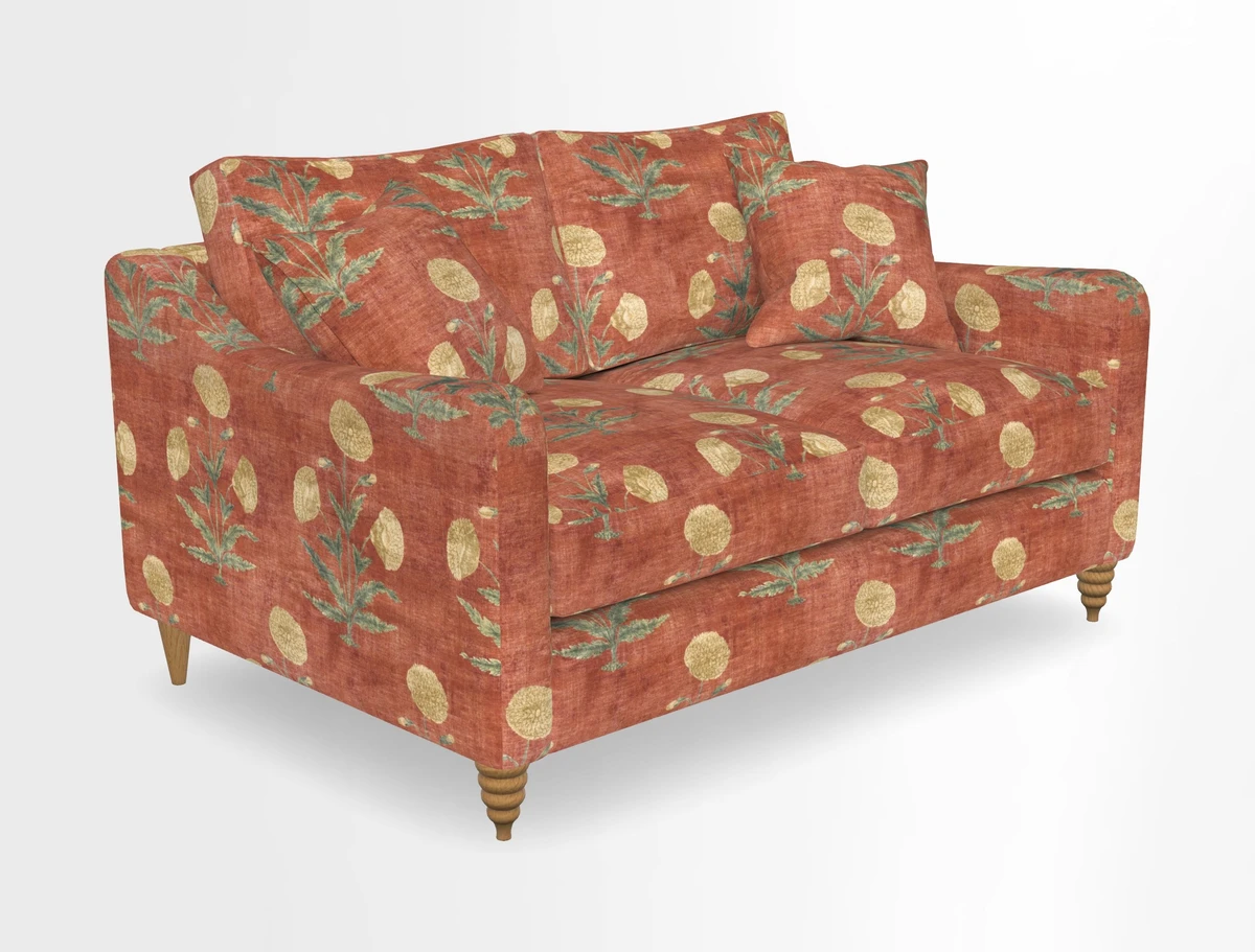 Rye 2 Seater Sofa in Herringbone Shadow