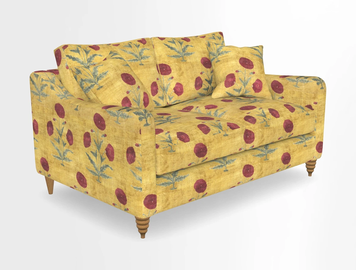 Rye 2 Seater Sofa in Herringbone Shadow