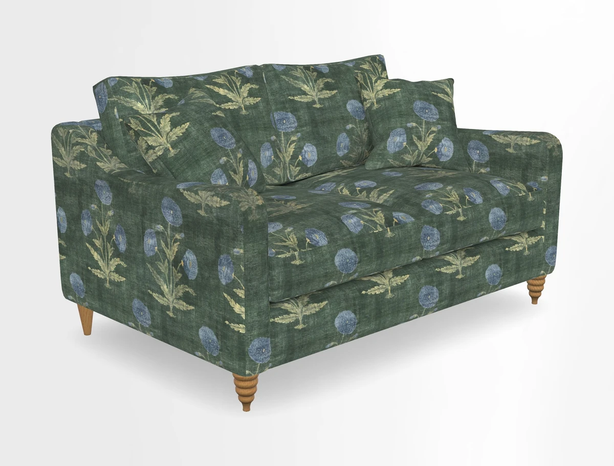 Rye 2 Seater Sofa in Herringbone Shadow