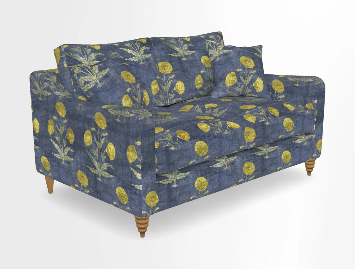 Rye 2 Seater Sofa in Herringbone Shadow