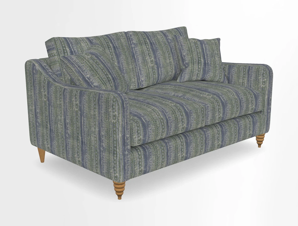 Rye 2 Seater Sofa in Herringbone Shadow