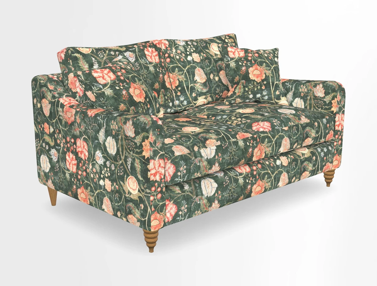 Rye 2 Seater Sofa in Herringbone Shadow