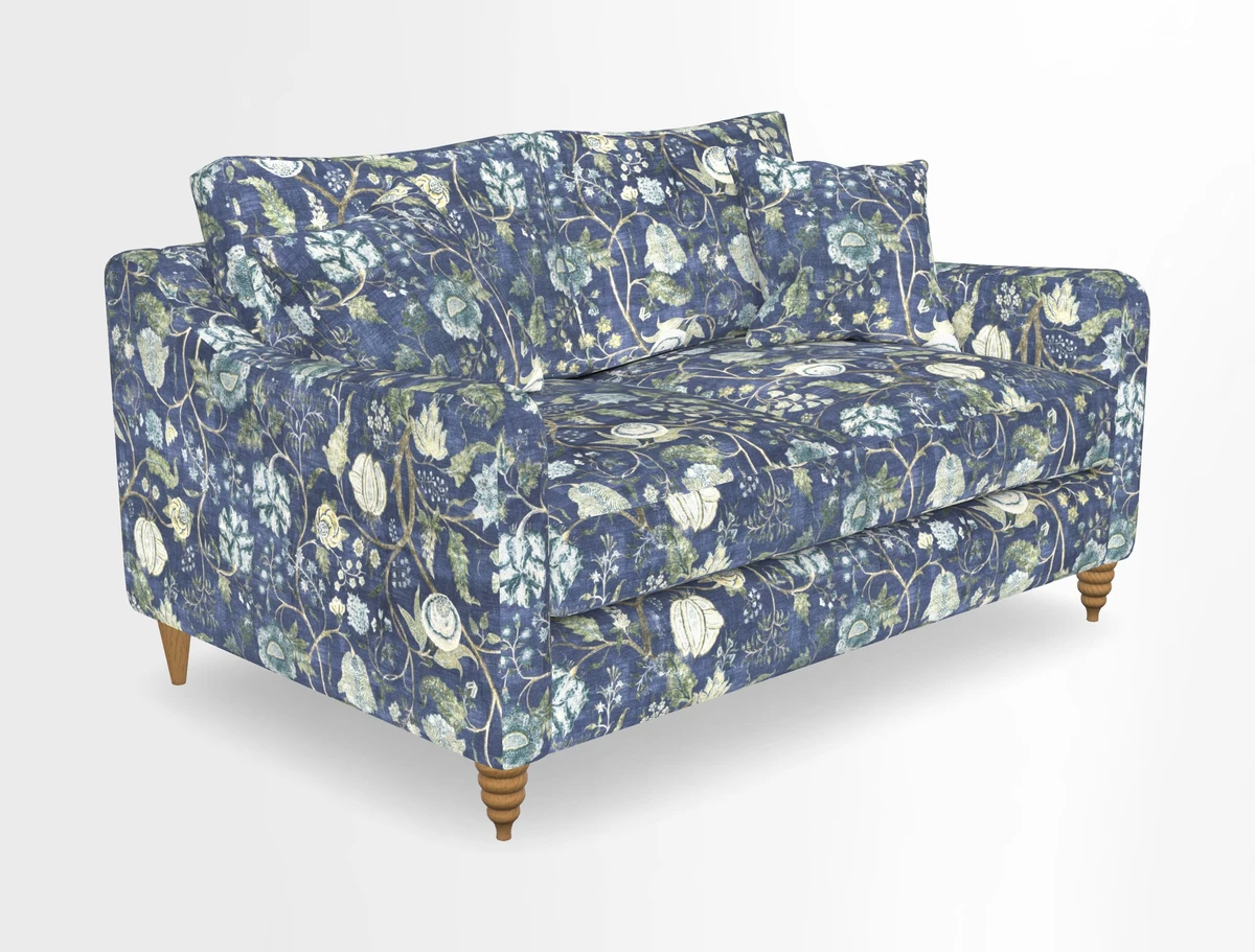 Rye 2 Seater Sofa in Herringbone Shadow