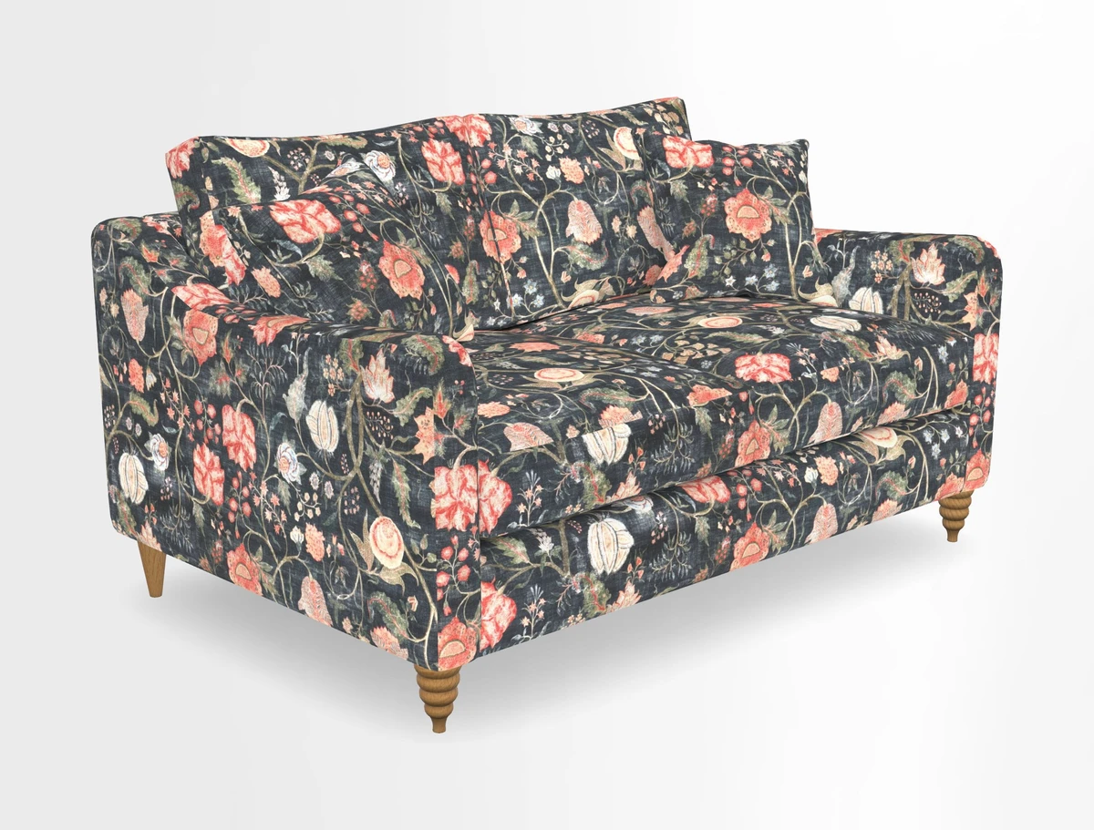 Rye 2 Seater Sofa in Herringbone Shadow