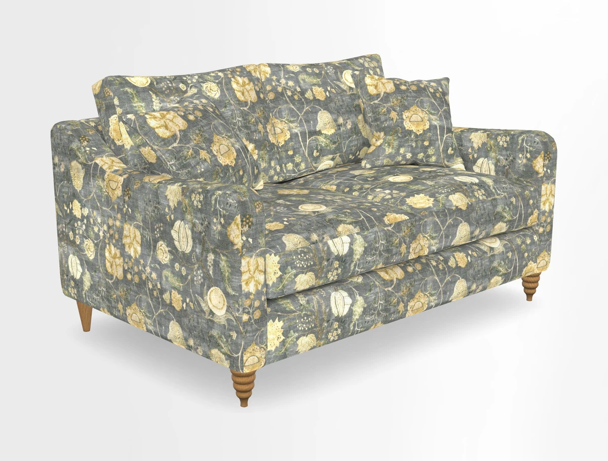 Rye 2 Seater Sofa in Herringbone Shadow