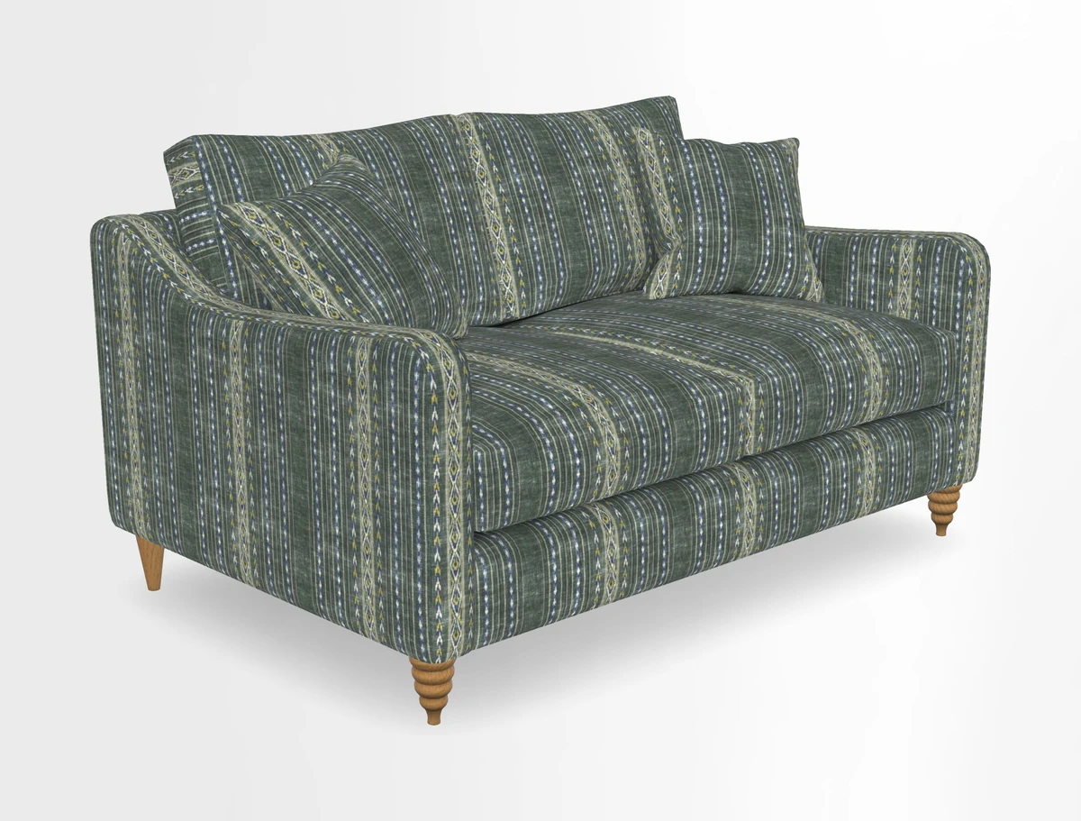 Rye 2 Seater Sofa in Herringbone Shadow