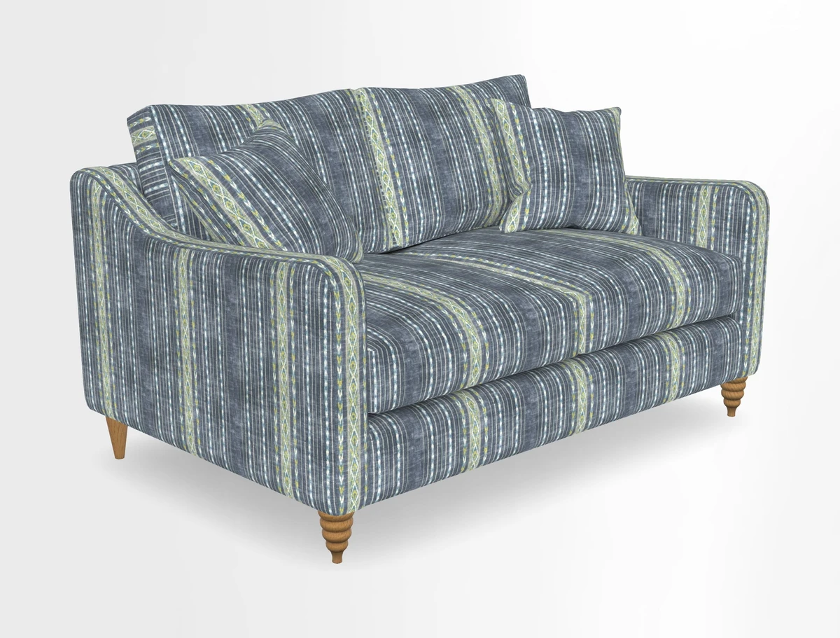 Rye 2 Seater Sofa in Herringbone Shadow