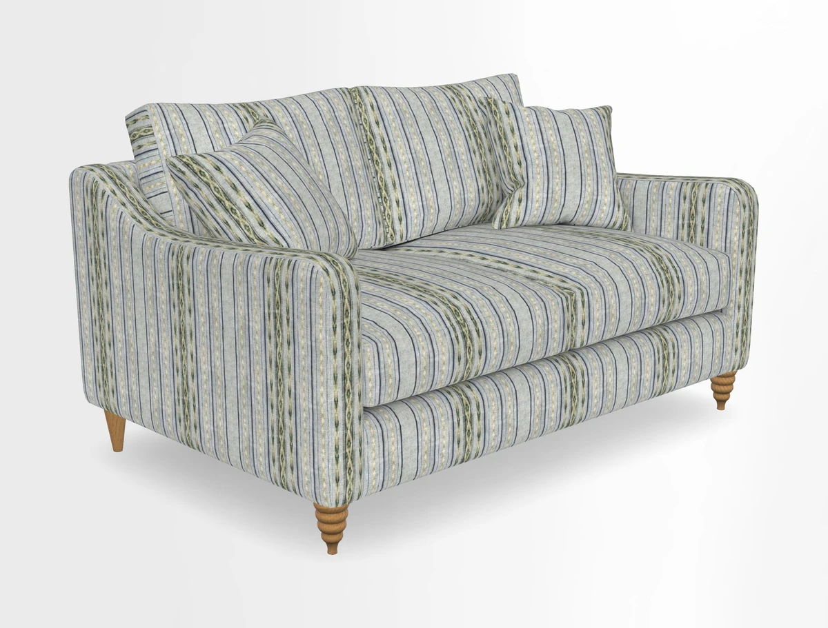 Rye 2 Seater Sofa in Herringbone Shadow
