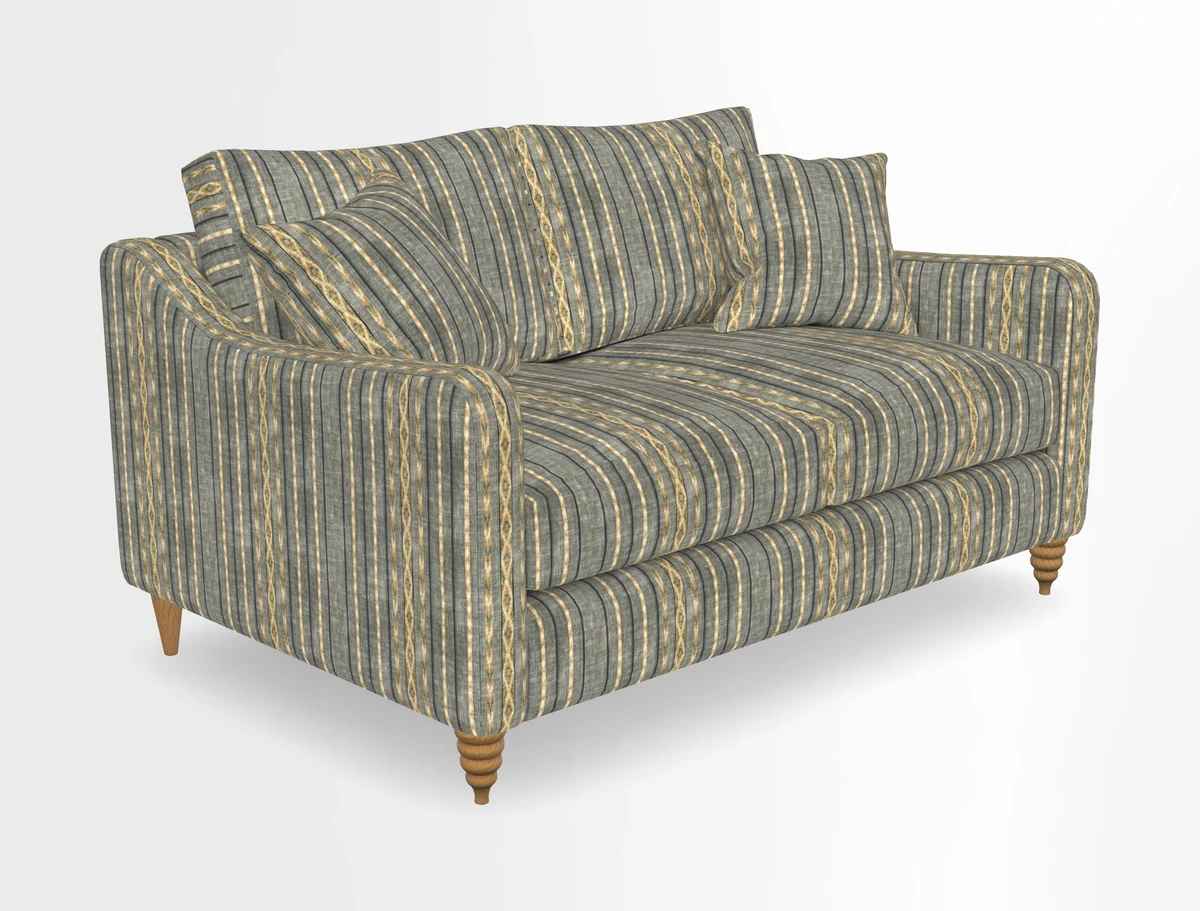 Rye 2 Seater Sofa in Herringbone Shadow