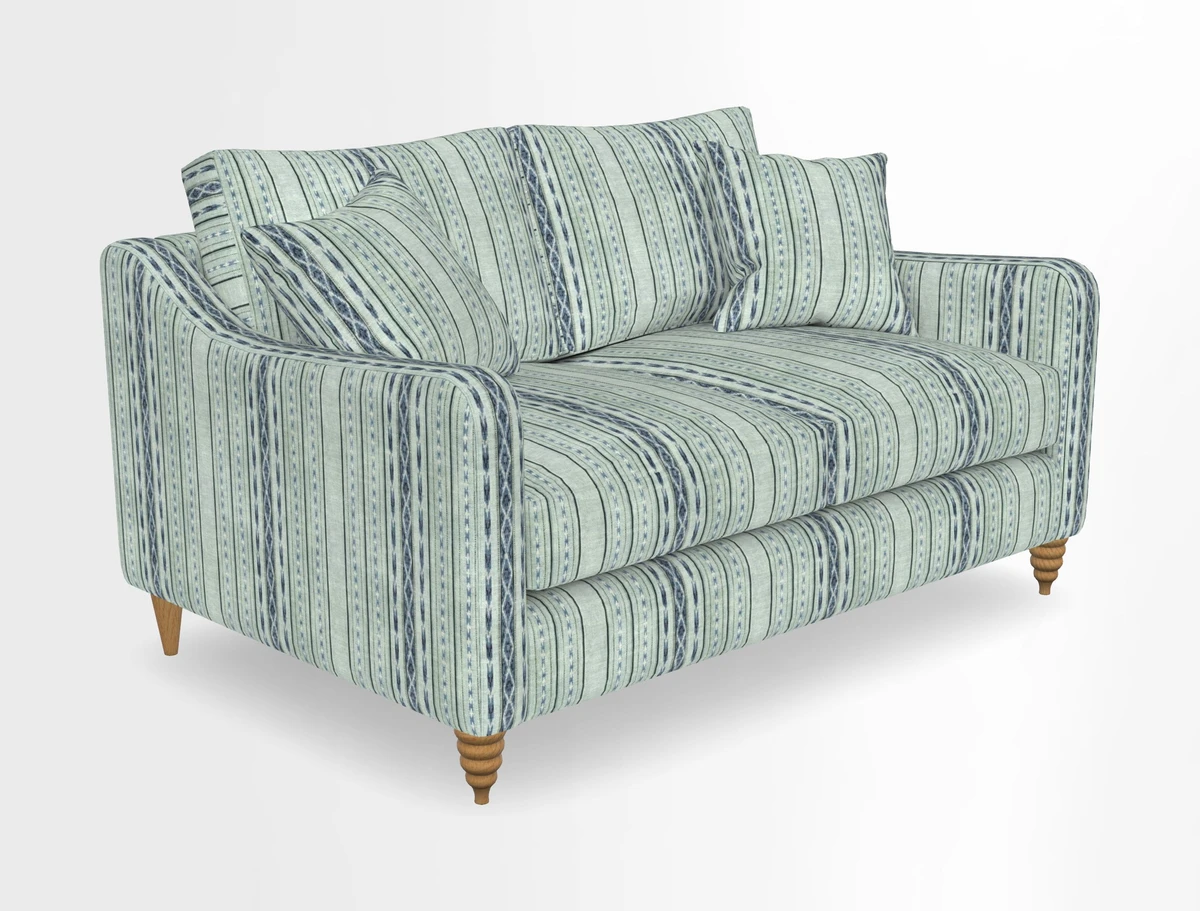 Rye 2 Seater Sofa in Herringbone Shadow