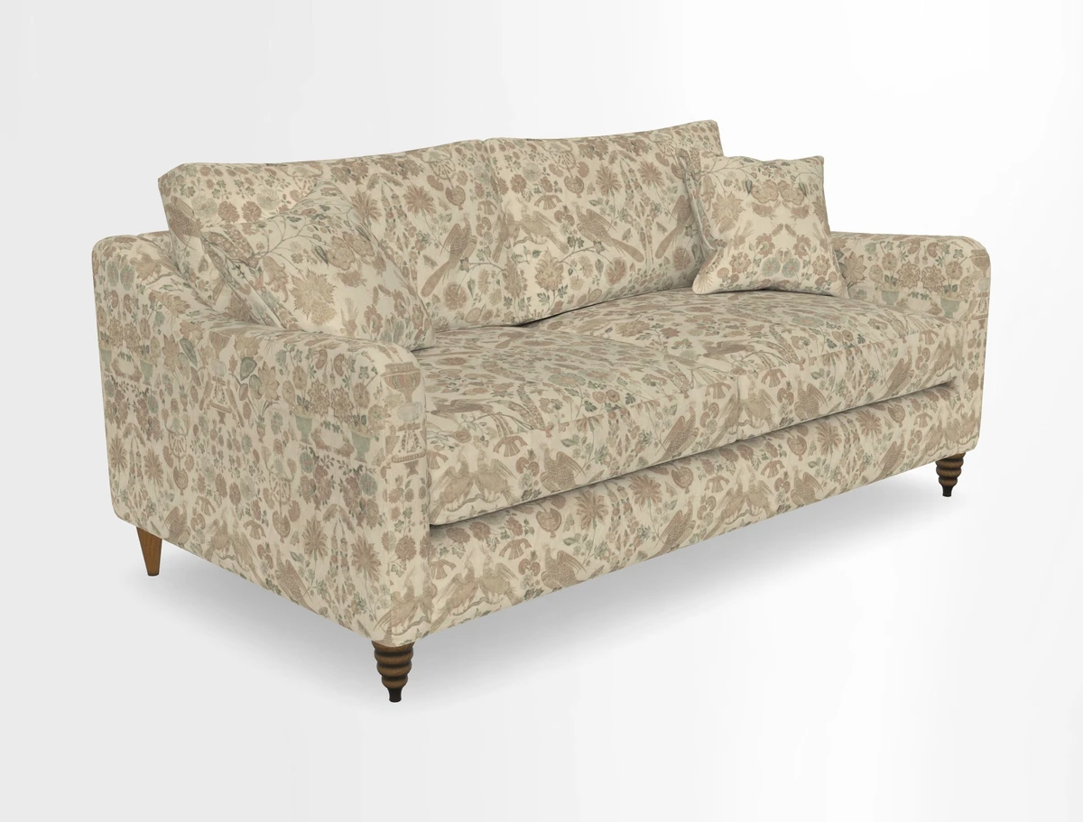 Rye 3 Seater Sofa in Herringbone Shadow