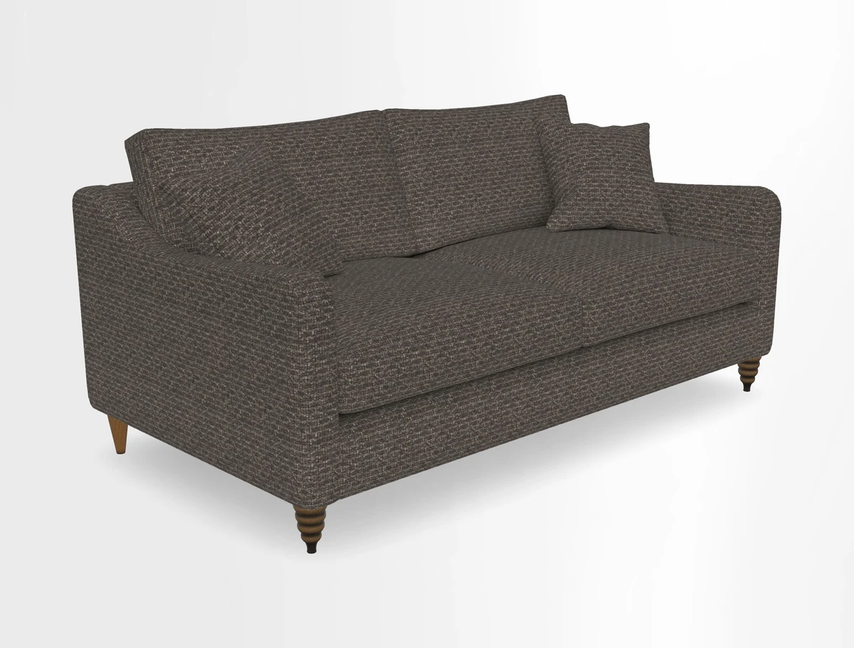 Rye 3 Seater Sofa in Herringbone Shadow