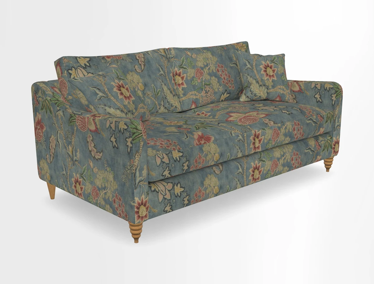 Rye 3 Seater Sofa in Herringbone Shadow
