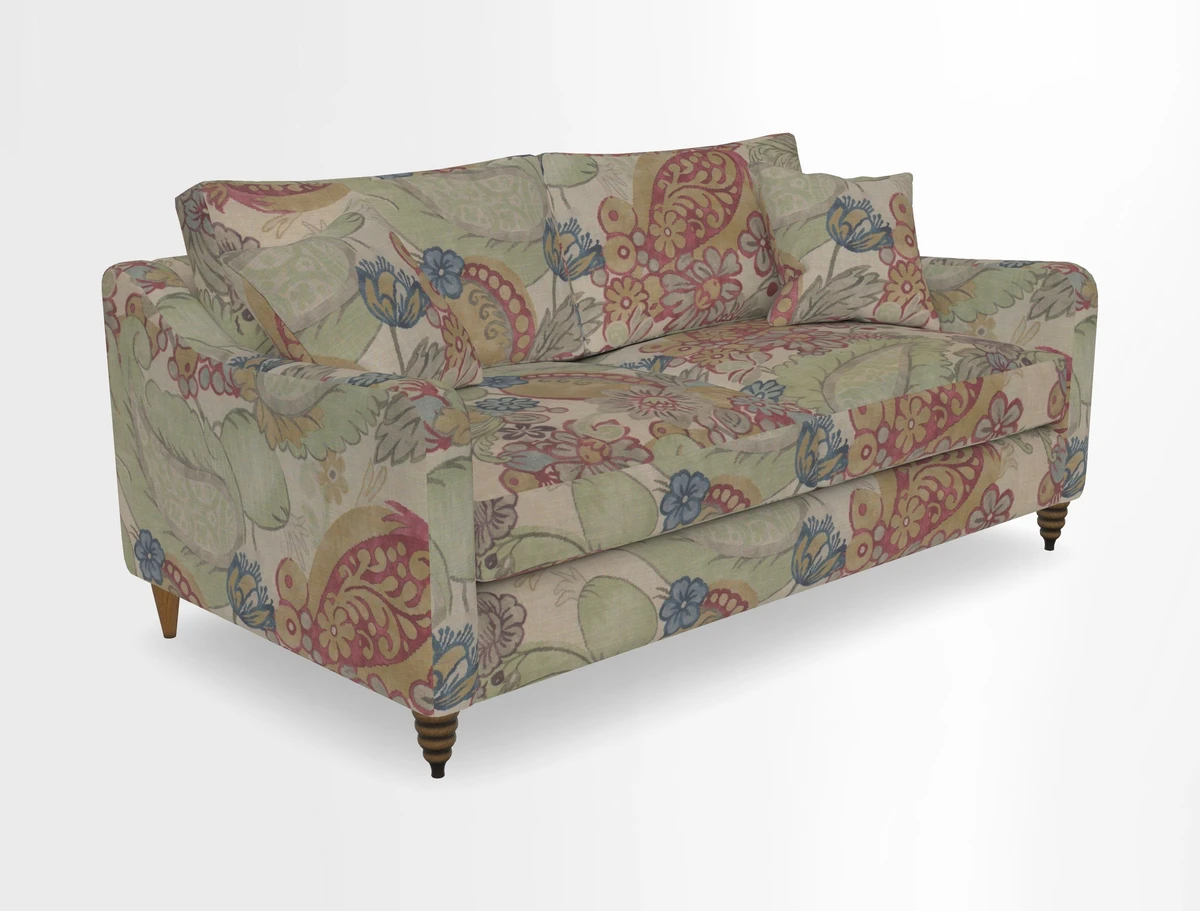 Rye 3 Seater Sofa in Herringbone Shadow