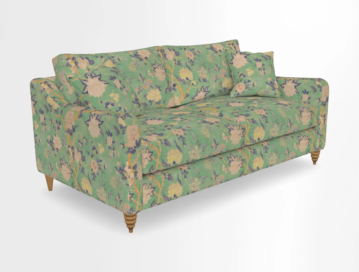 Rye 3 Seater Sofa in Herringbone Shadow