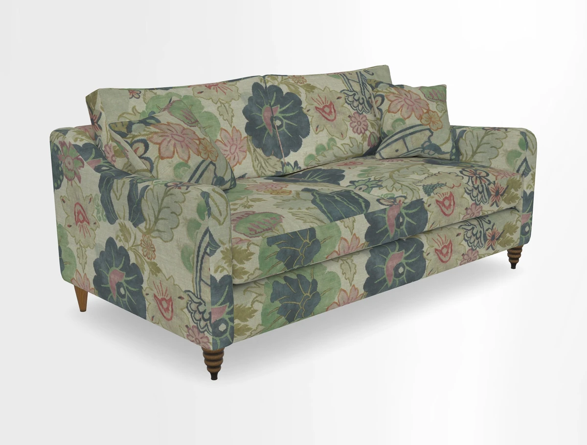 Rye 3 Seater Sofa in Herringbone Shadow