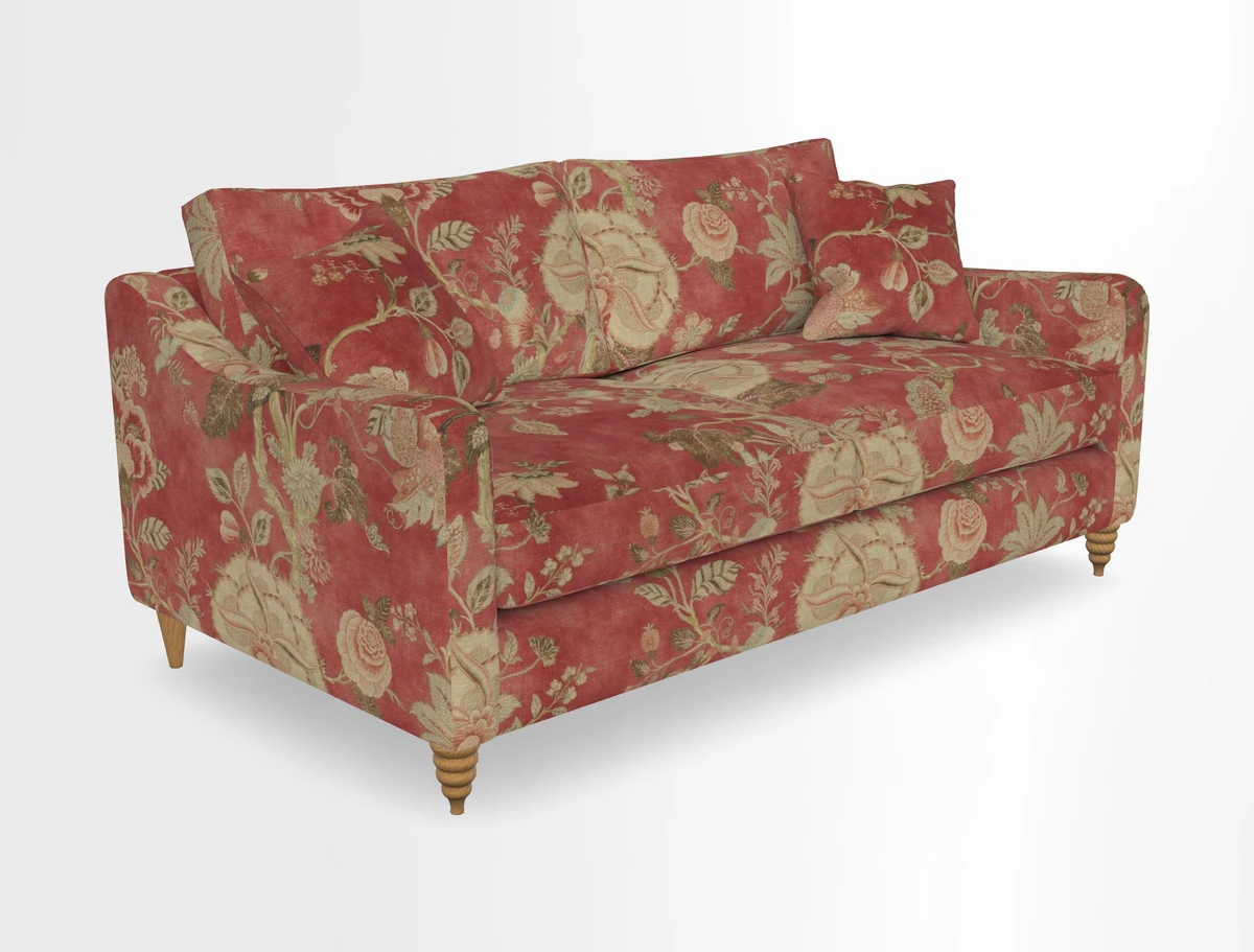 Rye 3 Seater Sofa in Herringbone Shadow