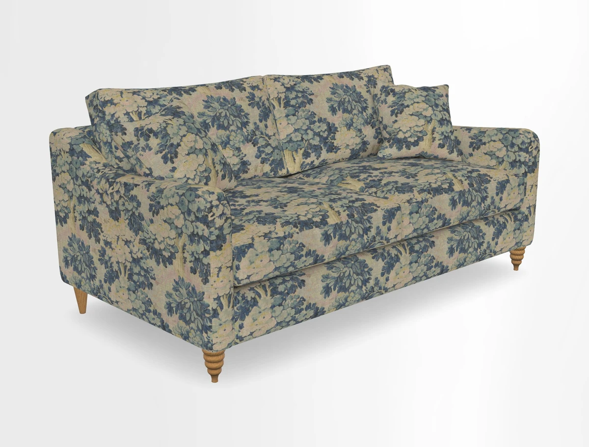 Rye 3 Seater Sofa in Herringbone Shadow