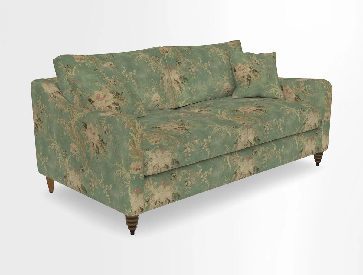 Rye 3 Seater Sofa in Herringbone Shadow
