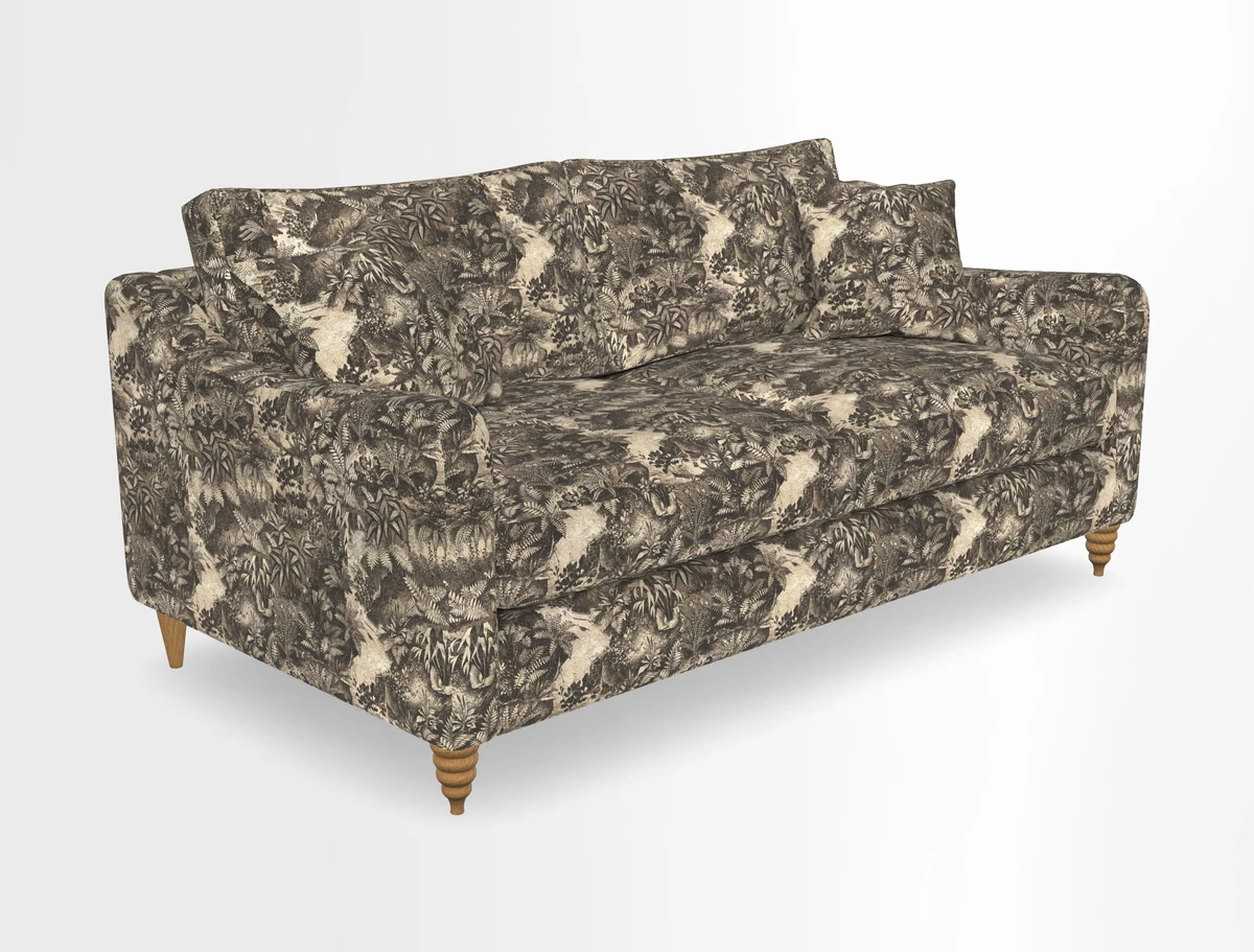 Rye 3 Seater Sofa in Herringbone Shadow