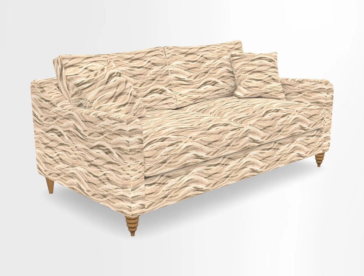 Rye 3 Seater Sofa in Herringbone Shadow