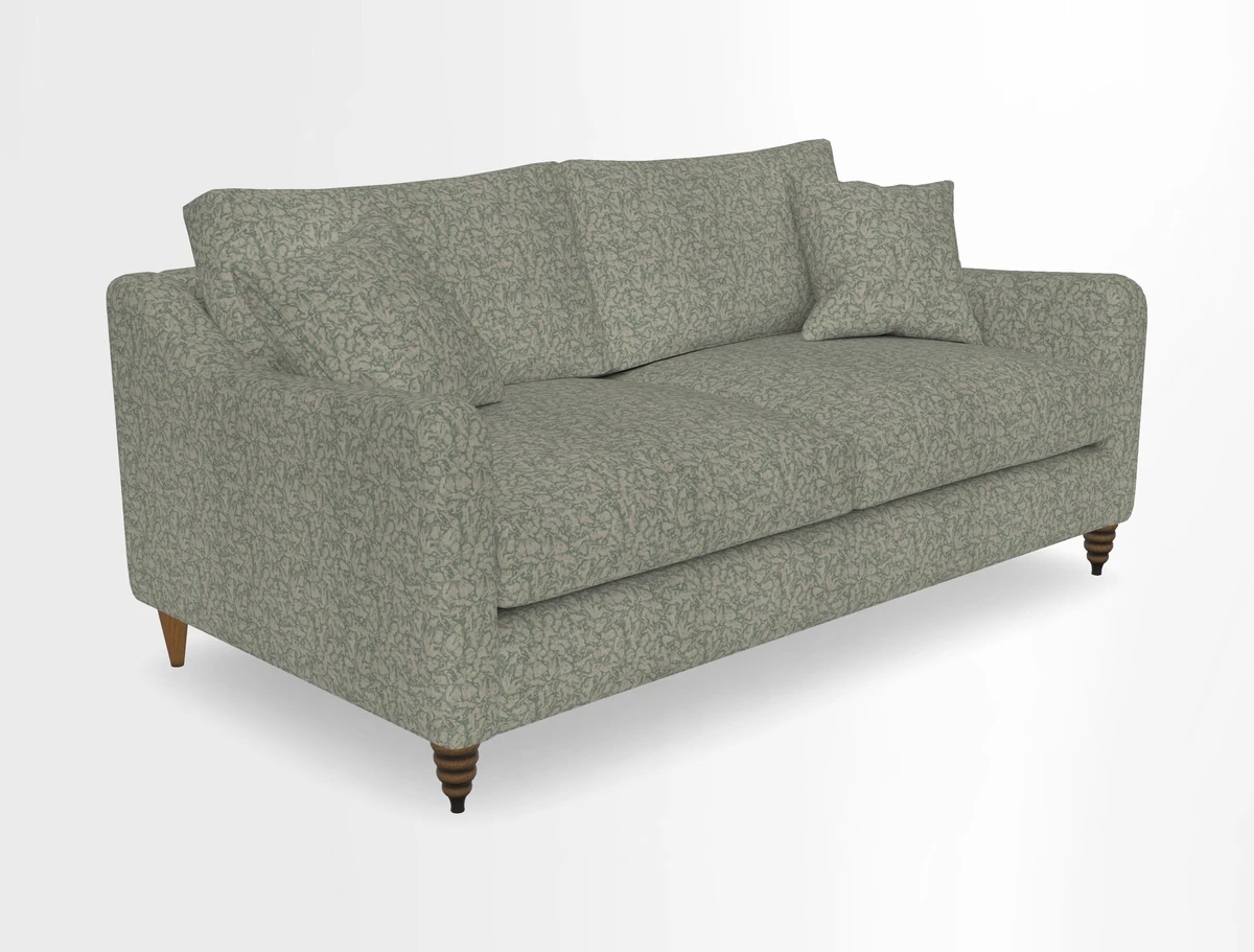 Rye 3 Seater Sofa in Herringbone Shadow