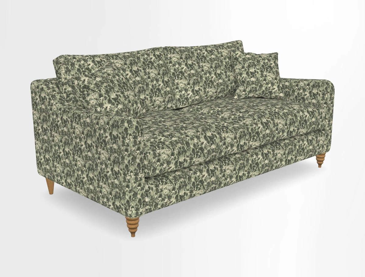 Rye 3 Seater Sofa in Herringbone Shadow