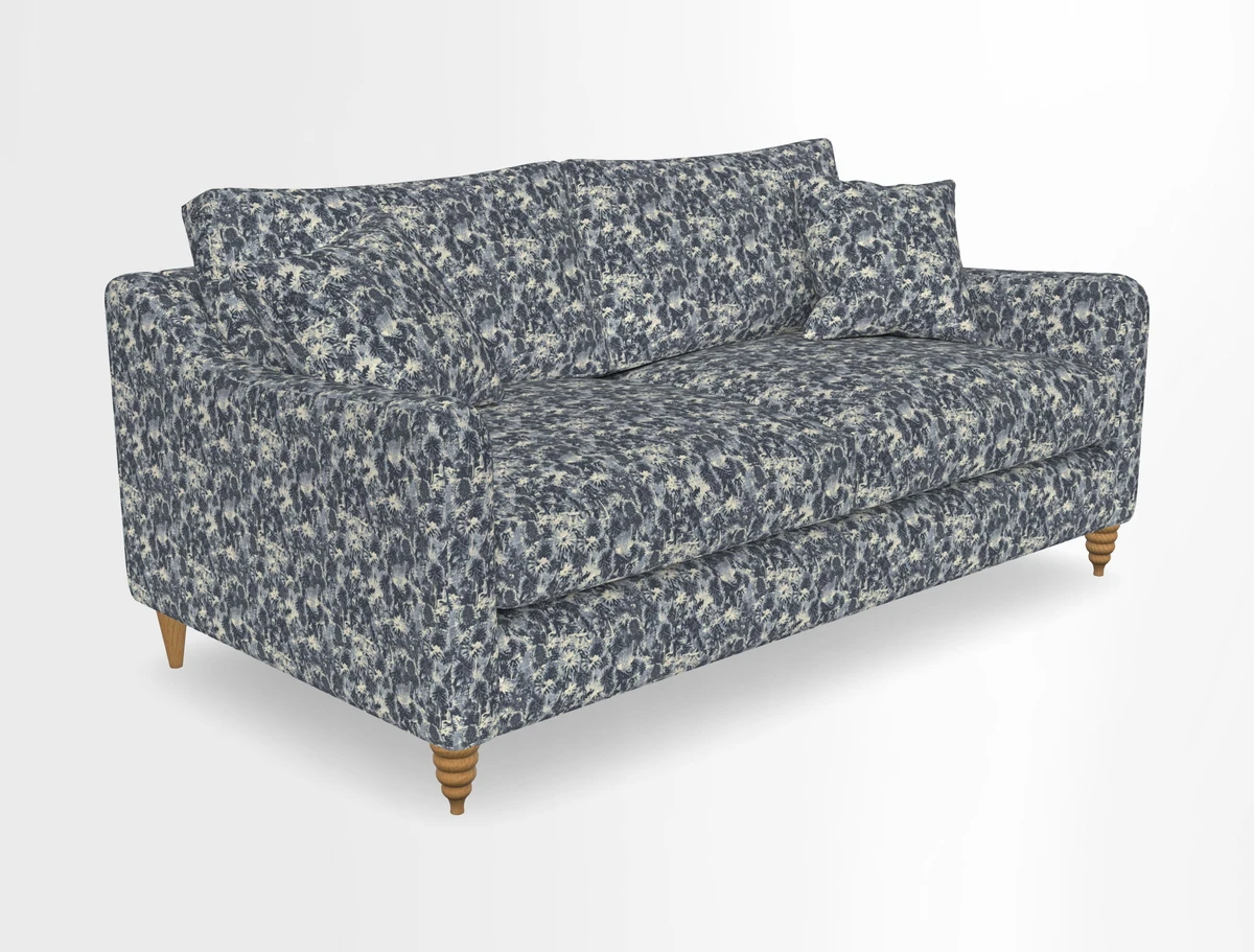 Rye 3 Seater Sofa in Herringbone Shadow