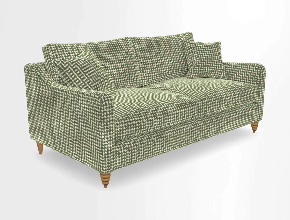 Rye 3 Seater Sofa in Herringbone Shadow